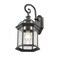 Z-Lite Annex 1 Light Outdoor Wall Light, Black & Clear Beveled 563M-BK - alternate 3